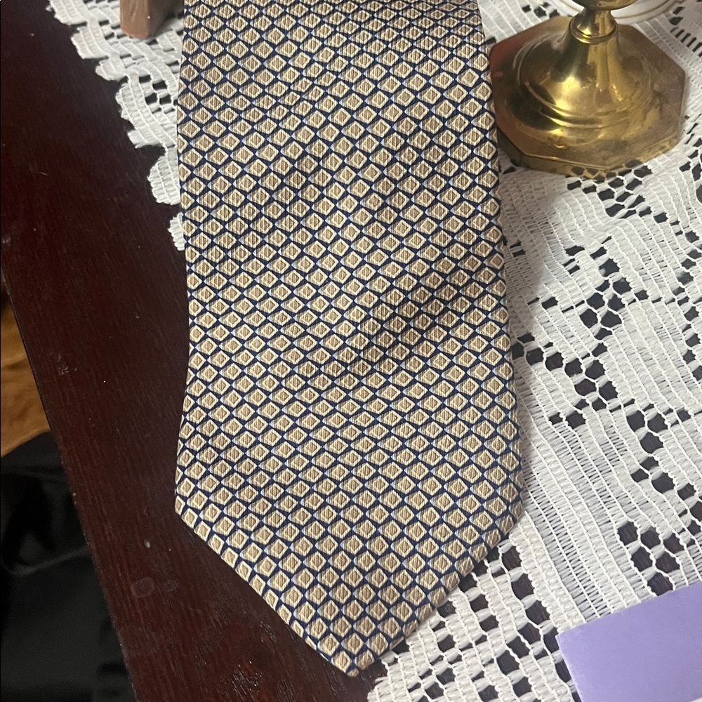 Men's NAUTICA Silk Tie Multicolor Pattern 100% silk